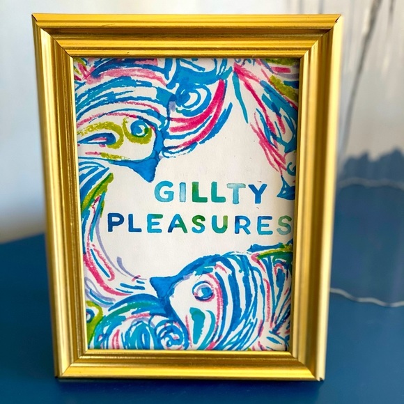 🌴Lilly Pulitzer Repurposed Agenda 5x7 print🌴